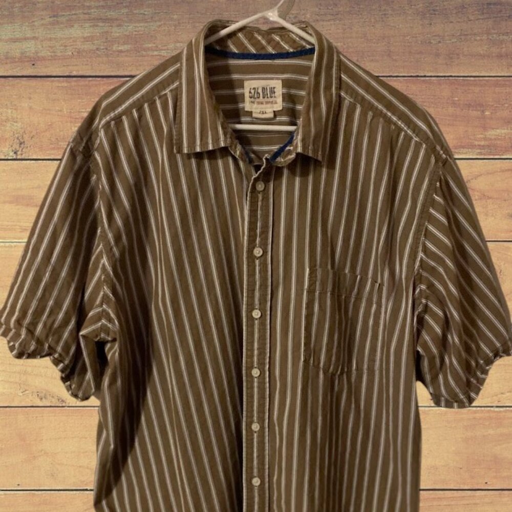 626 Blue Est. 94 Vintage Surplus Co., Stripe Shirt